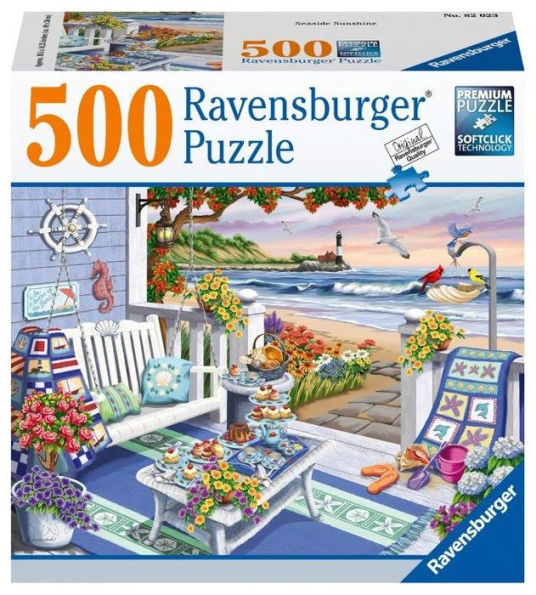 Ravensburger Seaside Sunshine 500 Piece Puzzle image 0